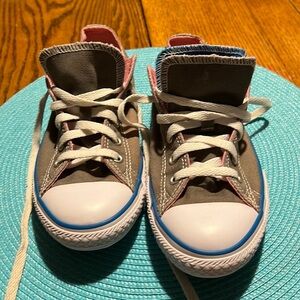 Converse All Star Low Top Womens 5 Shoes Canvas Double Tongue